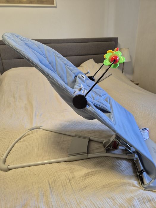 Balansoar/bouncer BabyBjorn albastru