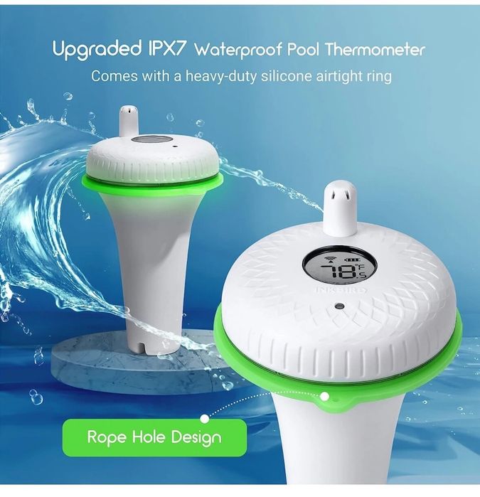 INKBIRD IBS-PO2R Безжичен термометър и приемник за басейн джакузи