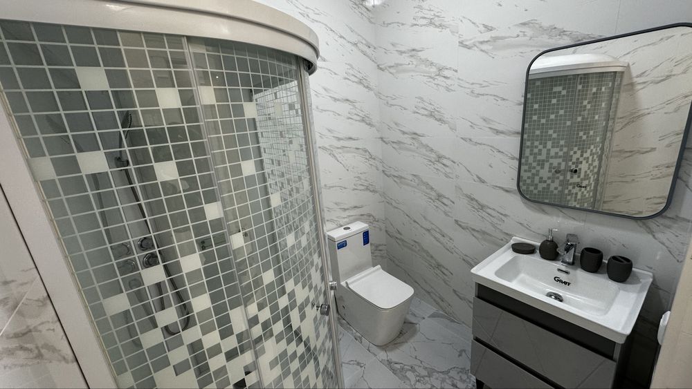 Новый коттедж в Ханабаде (2 сотки). 5 комнат. С мебелью и техникой!