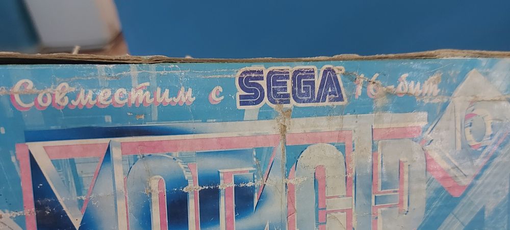 Игровая 16 битная приставка sega