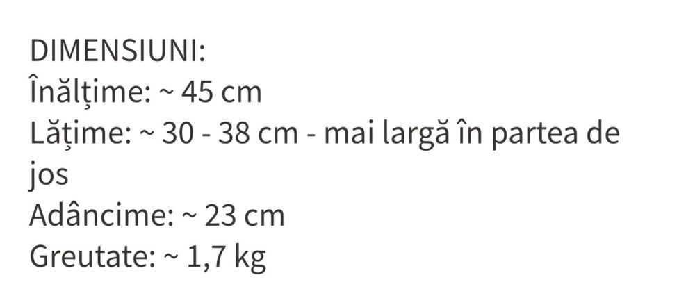 Ranita , centura si sac de merinde militare