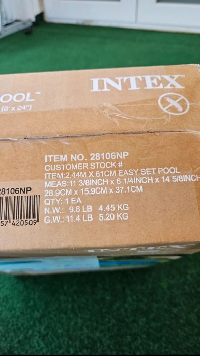 Piscina Intex 244x61