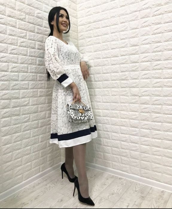 Белый платье новый