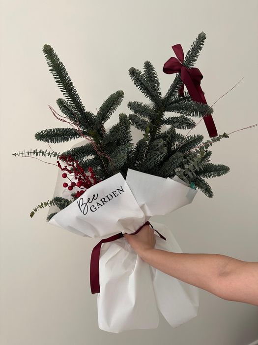 Зимний букет цветов