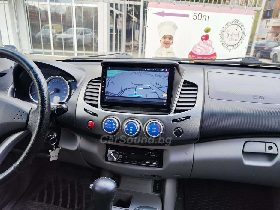 Mitsubishi L200 9" Android 14 Мултимедия Л200 Triton Навигация Андроид