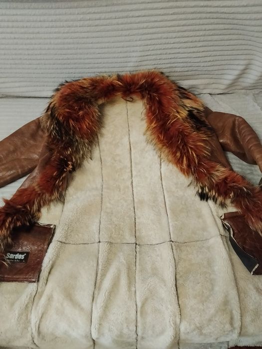 Дублёнка коженная,производство Турция.