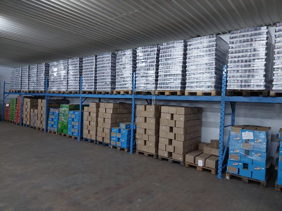 Rafturi metalice depozitare euro Paleți
