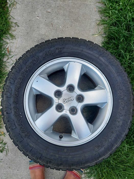 Jante roti 235 65 R17 MUD Jeep Grand Cherokee WJ WG 7,5J x R17 5x127 ET50,8