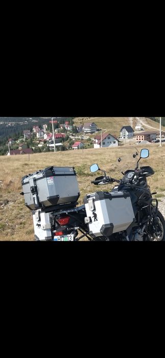 Side case sw-motech Trax Adventure +suport suzuki v-strom