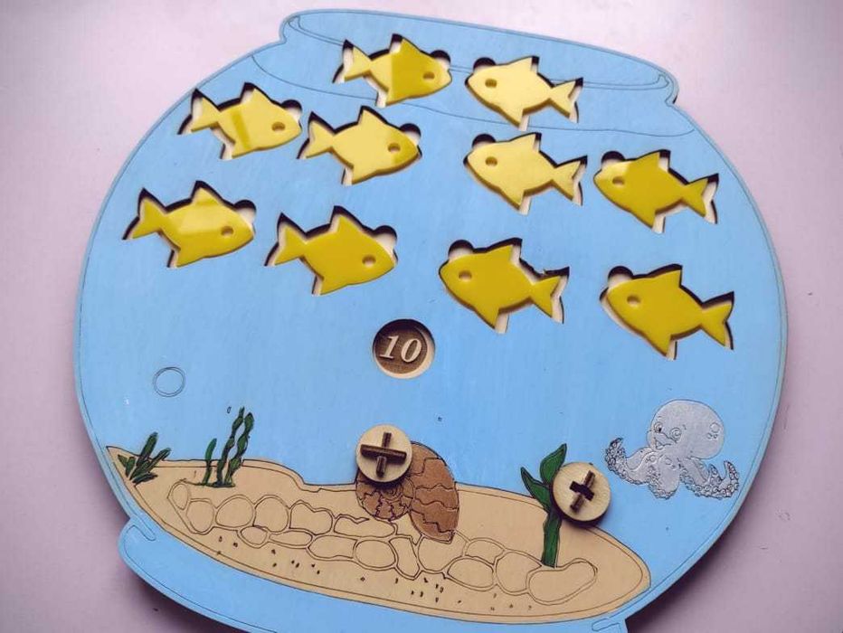 Обучающее пособие "Состав числа - 10"