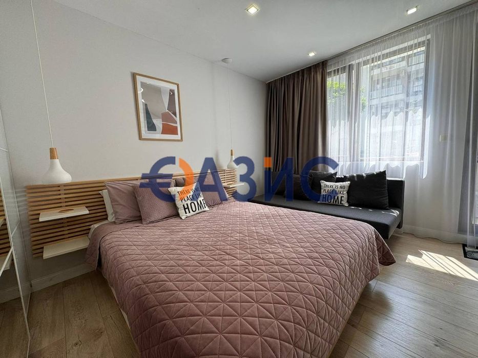 Продава се Едностаен апартамент в с. Равда, Област Бургас - 40 кв.м за 1448 €/кв.м - Снимка #2