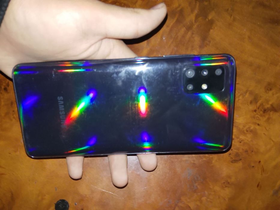 Samsung a51 obmenga ishlashi zor 128 xotirali