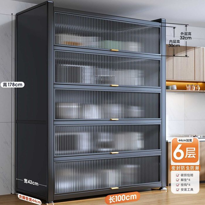 Kichik oshxona uchun metall polkalar | Компактные кухонные полки