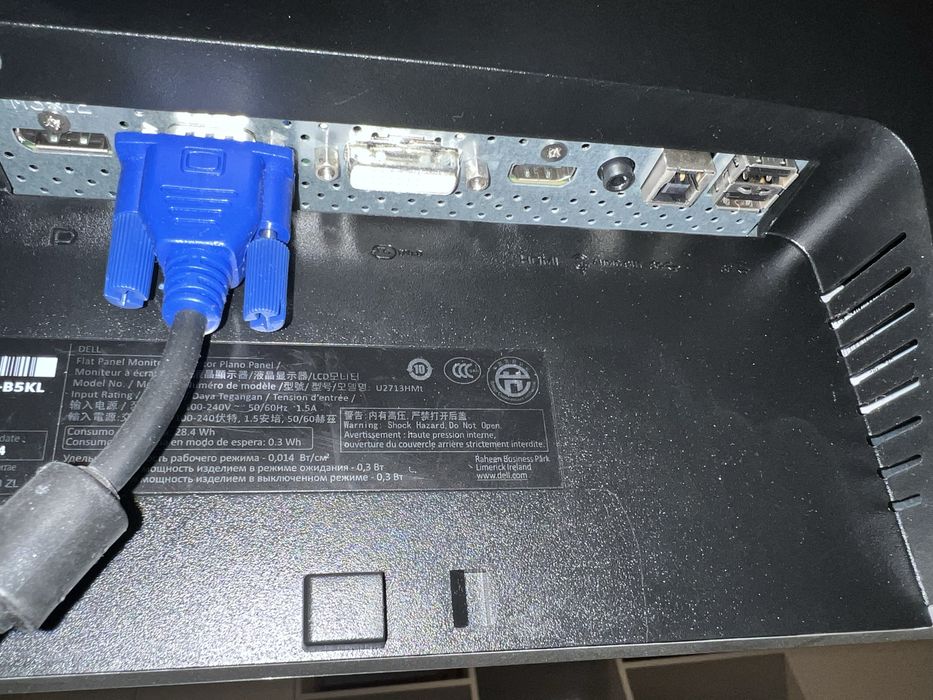 Monitor dell U2713HMt