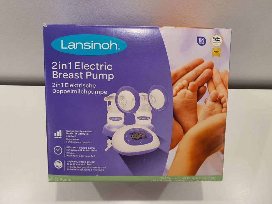 Pompa de san electrica 2 in 1 LANSINOH