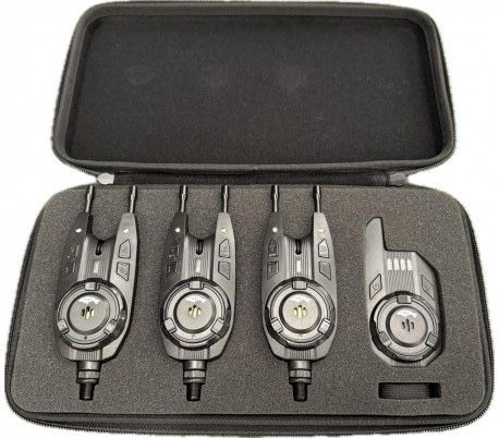 Комплект сигнализатори CarpMax Violent 3+1 500м обхват