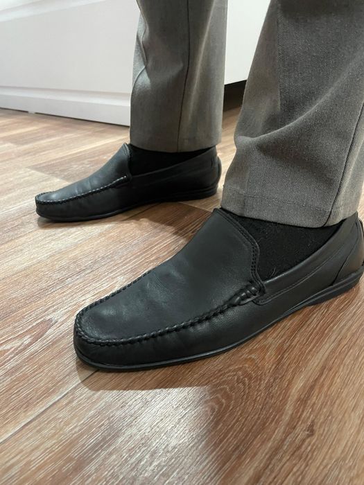 Коженные туфли 41 размер кожа