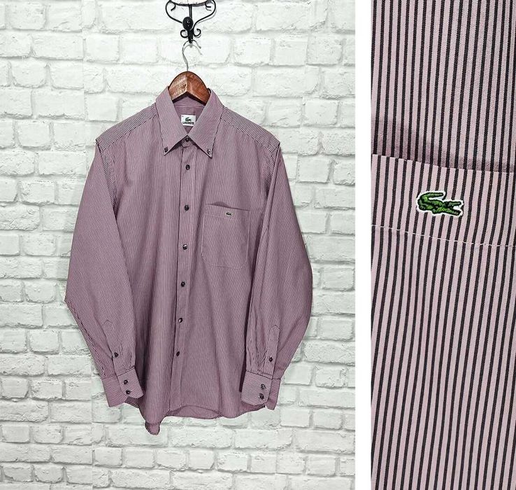 LACOSTE Оригинална мъжка риза размер 41 / L