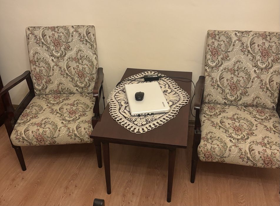 Vand masuta si servanta TV furniruite