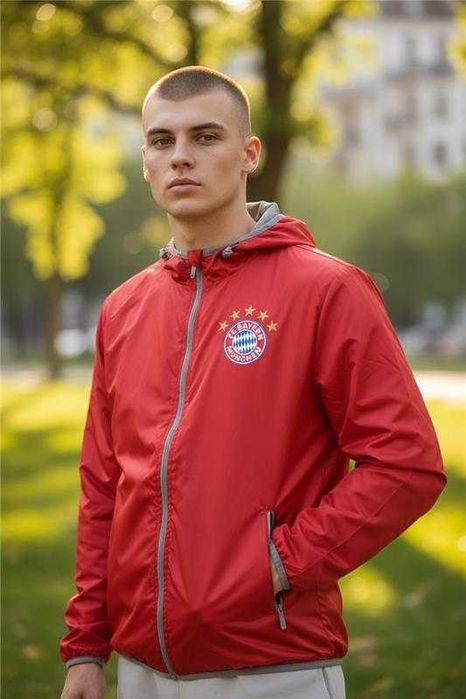 Спортно DRI-FIT яке, ветровка БАЙЕРН МЮНХЕН / BAYERN MUNCHEN - 2 цвята