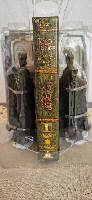The Lord Of The Rings - Extended DVD Complete Collection Trilogy Gift Set - Властелинът на пръстените разширено DVD издание + колекционерска фигура