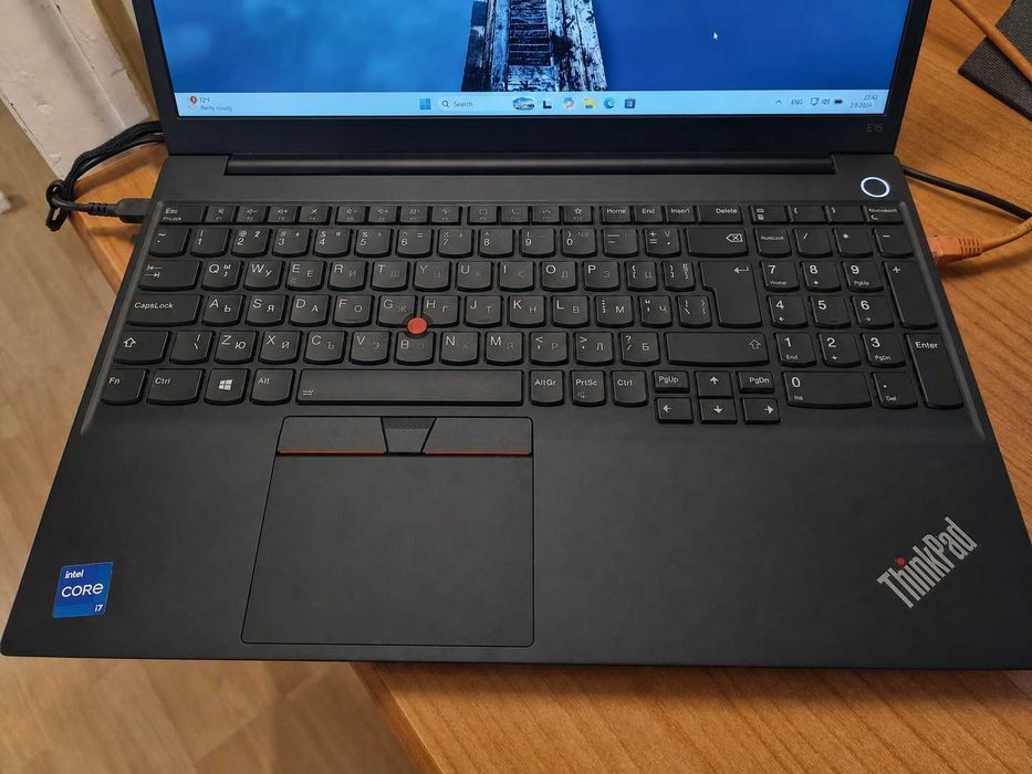 Lenovo ThinkPad E15 , Intel Core i7, 16GB DDR4, 512GB SSD