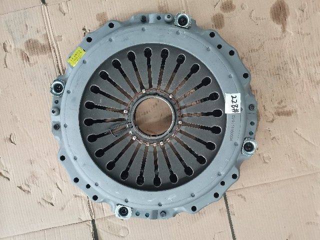 корзина сцепления 430 (обратный выжим) с кольцом shacman