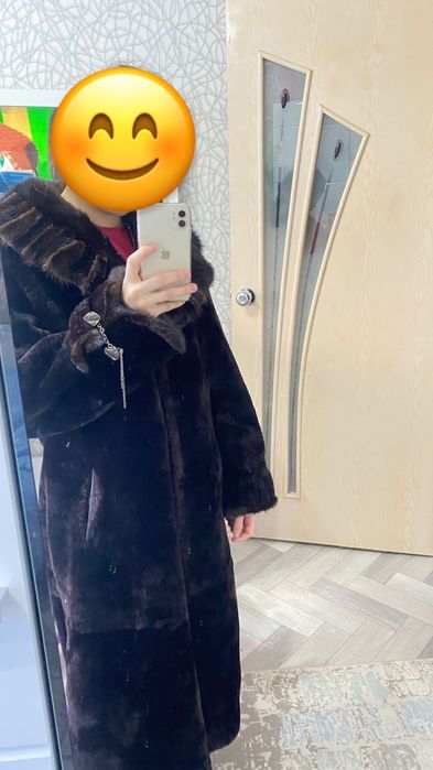 зимний Шуба мутон