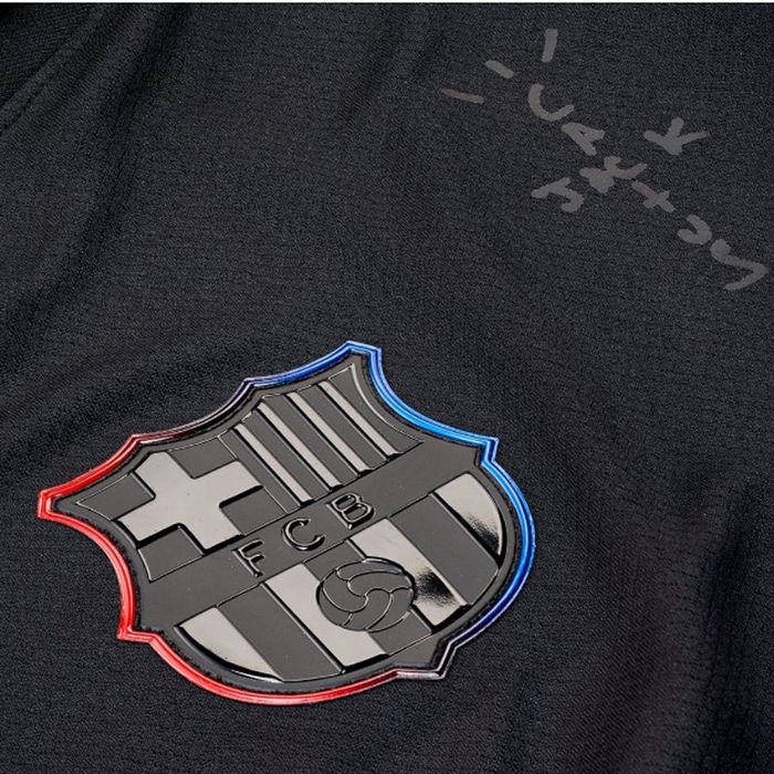 Тениска Barcelona x Travis Scott / Cactus Jack Черна