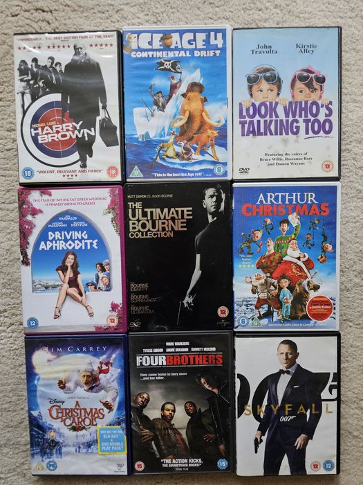 Оригинални  DVD на Английски език от лична колекция