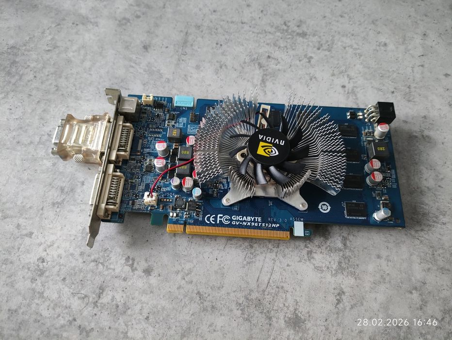 Видеокарта NVIDIA GeForce 9600 GT 512 Mb