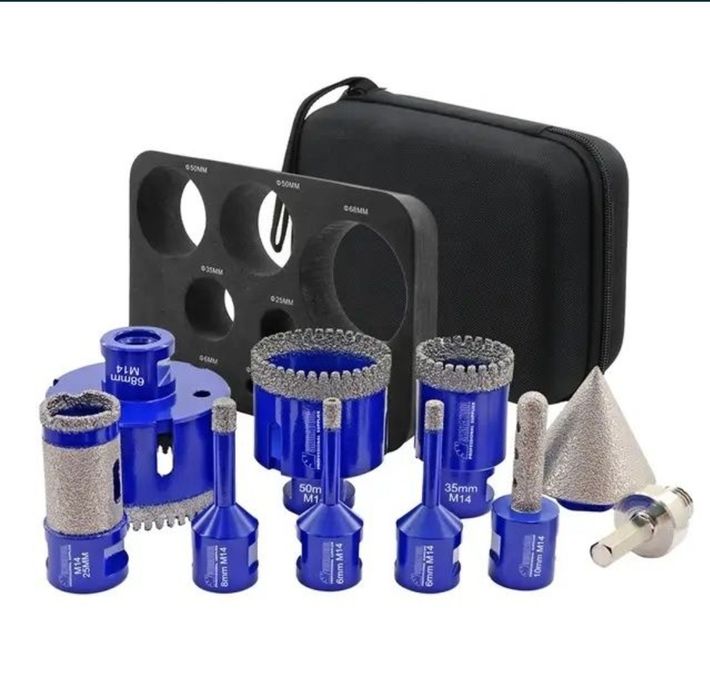 Диамантени боркорони за фаянс теракот гранитогрес SHDIATOOL