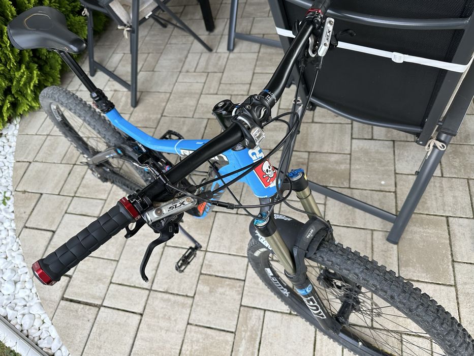 Bicicleta full suspension, xt slx dropper shock , giant reign