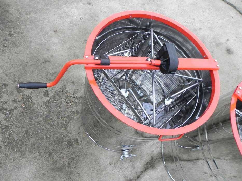 Centrifuga apicola patru 4 rame reversibila inox stors miere albine