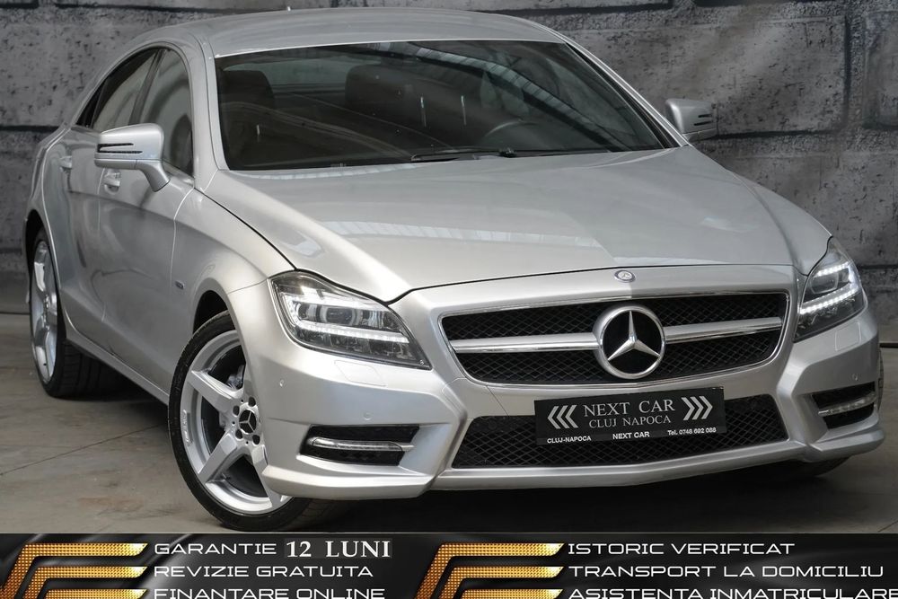 Mercedes-Benz CLS GARANTIE 12 LUNI*RATE*AMG*204Cp*Automata*Piele*Navi*Camera*Memorii*Led
