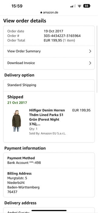 Geaca Tommy Hilfiger M