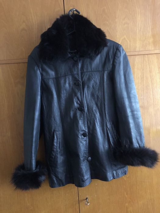 Дамско кожено яке