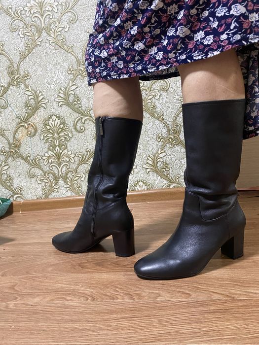 Женские осенние сапоги