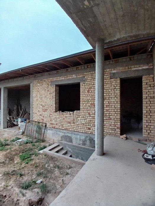 Продаю свой 2х этажный дом в состоянии коробка 6 соток