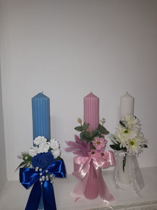 Lumanari nunta și botez