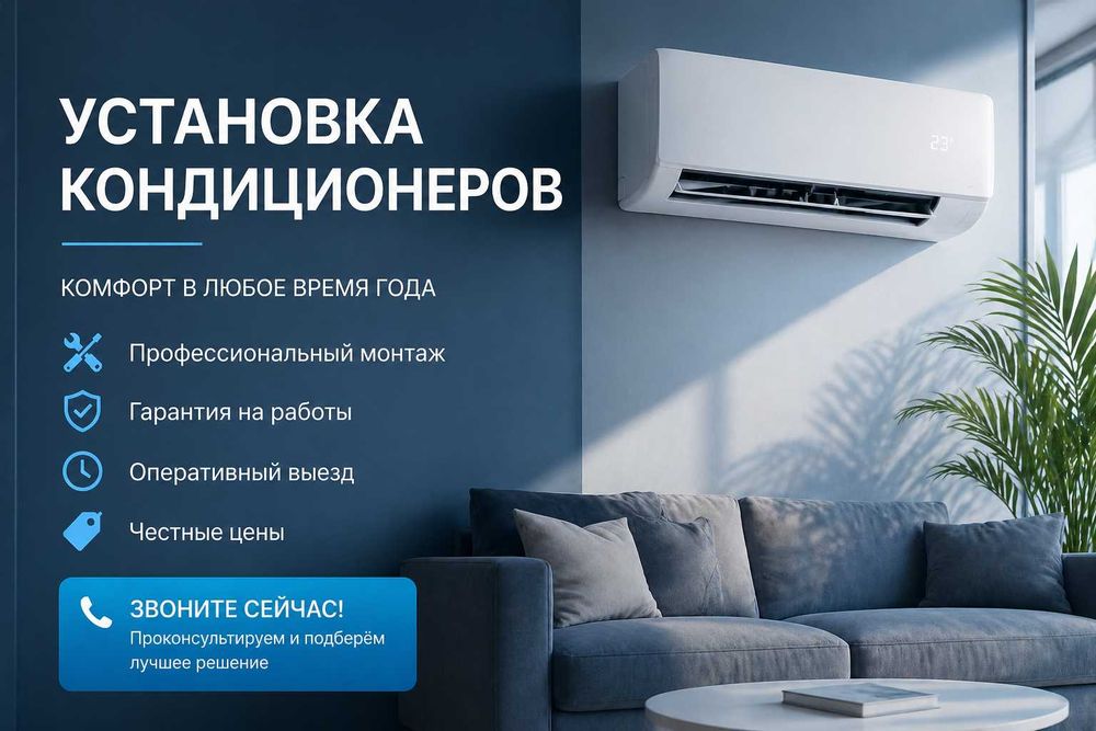 Алматы Установка Кондиционера Ремонт Монтаж Заправка Кондиционеров