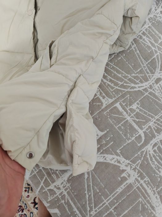 Белый куртка зимний