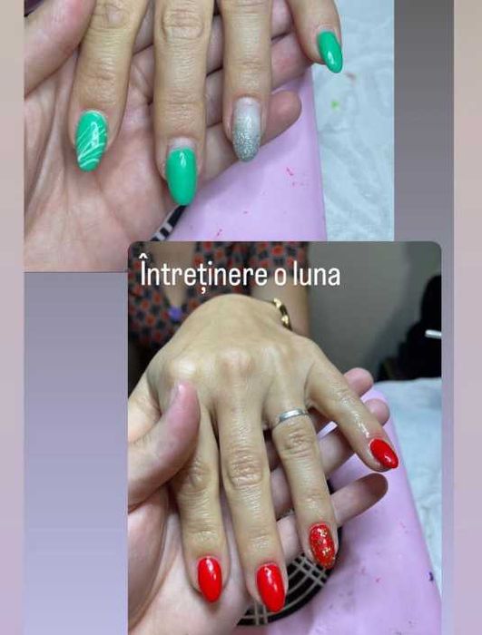 Unghii cu gel Oradea