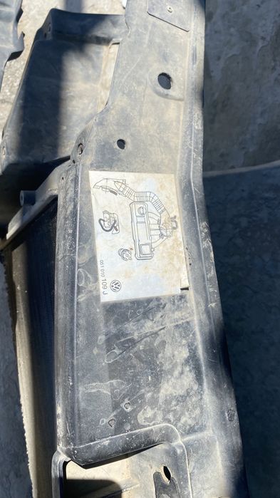 Голф 3 телевизор с радиатором с вентилятором