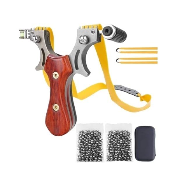 Set prastie metalica cu laser si 200 bile metalice 6 mm, boloboc