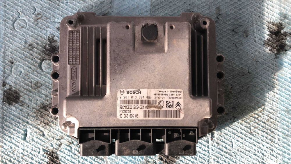 ECU Calculator motor Citroen C4, 1.6 HDI, 0281013334