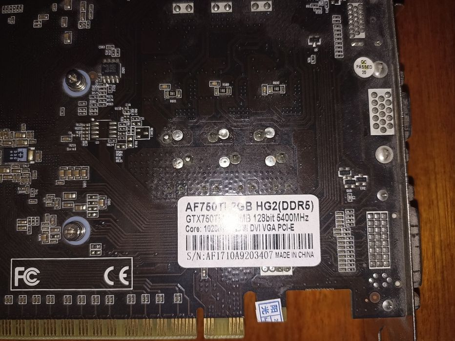 Видеокарта Gtx 750Ti