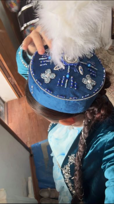 Такия с люксовыми бусинами