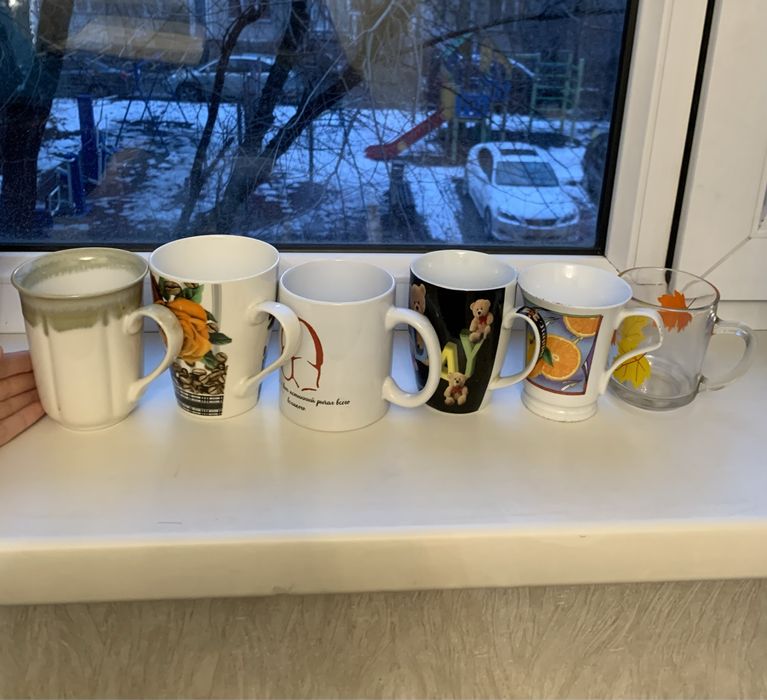 6 кружек в хорошем состоянии