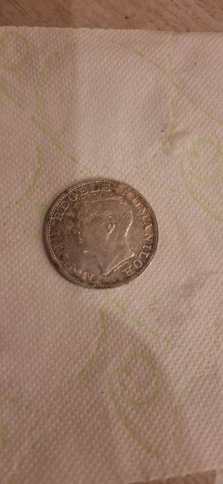 Moneda regele mihai 1 argint pur